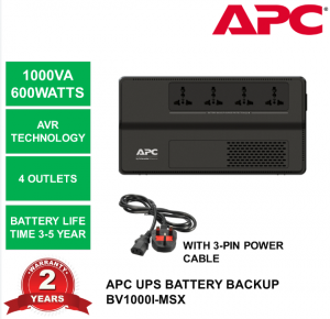 Phân phối Bộ lưu điện APC EASY UPS BV1000I-MS