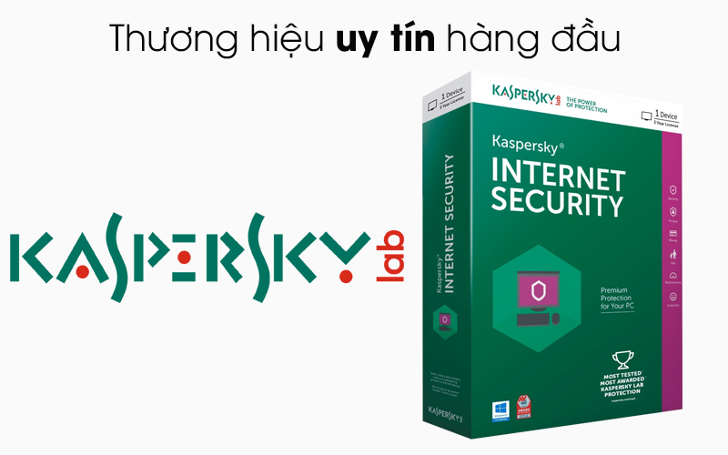 Kaspersky Internet Security cho 1 máy tính