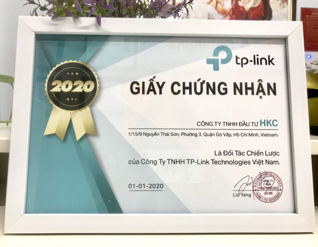 TPlink chọn HKC làm đối tác chiến lược của mình.