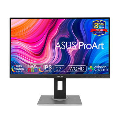 Màn hình ASUS ProArt PA278QV 27″/2K/IPS 2560 x 1440 HDMI(v1.4), Mini DisplayPort 1.2,Dual-Link DVI ,WARRANTY 03 YEAR ONSITE