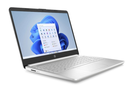 Máy tính xách tay HP 14s-dq5099TU/ Intel Core i5 -1235U/ 8 GB DDR4  3200/ SSD 512GB PCIe/ 14″ FHD/ Intel Iris Xe/ W11H/ ilver/ 1Y