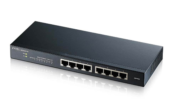 Thiết bị chuyển mạch zyxel GS1900-8,8-port GbE Smart Managed Switch (GS1900-8)