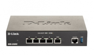 Thiết bị tường lửa D-LINK UNIFIED SERVICE ROUTER (DSR-250V2)