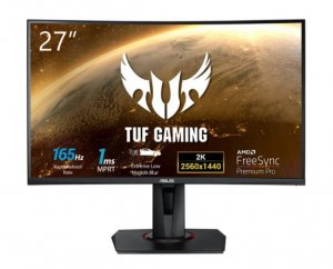 Màn hình Gaming ASUS TUF VG27WQ (27 inch-2K HDR400-165Hz-1ms MPRT-G-SYNC Compatible-FreeSync-2 loa) chính hãng