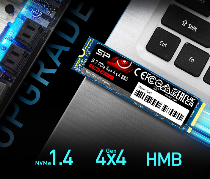 Ổ cứng Silicon Power UD85 250GB PCIe NVMe Gen 4x4 M.2 SSD
