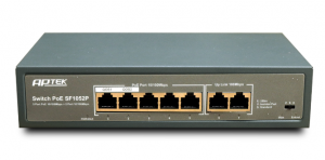 Switch APTEK SF1052P 5-Port 10/100Mbps PoE chính hãng