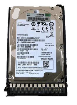 Ổ cứng HDD HPE 300GB SAS 15K SFF SC DS (870753-B21)