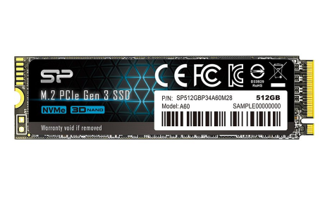 Ổ cứng Silicon Power M.2 2280 PCIe SSD A60 128GB (SP128GBP34A60M28)