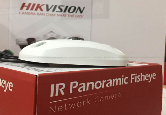Camera Hikvision 6MP FISH-EYE Network (DS-2CD6365G0E-IS-B)