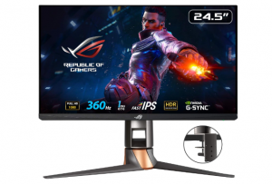 Màn hình ASUS ROG Swift 360Hz PG259QNR eSports NVIDIA® G-SYNC® Gaming Monitor – 24.5 inch FHD (1920 x 1080), NVIDIA Reflex Latency Analyzer, 360 Hz, Fast IPS, 1 ms (GTG), ROG Desk Mount Kit