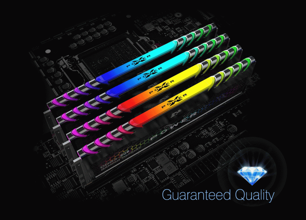 Ram Tản Nhiệt (LED) DDR4-3600, C18, RGB-UDIMM, 16GBx1 (SP016GXLZU360BSB)