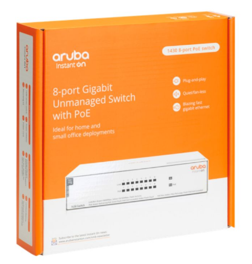 Thiết bị chuyển mạch Switch Aruba Instant On 1430 8G