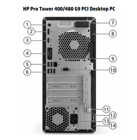 Máy tính để bàn HP Prodesk 400 G9 MT 72K99PA