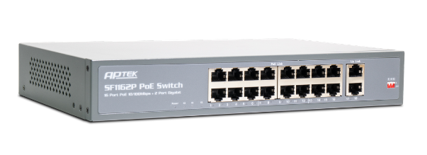 Switch Aptek 16 port PoE SG1162P