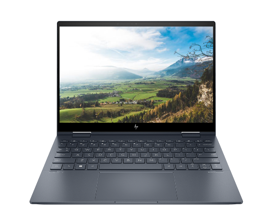 Laptop HP Envy X360 13-bf0096TU 76B16PA (Core i5 1230U/ 8GB/ 512GB SSD/ Intel Iris Xe Graphics/ 13.3inch OLED Touch/ Windows 11 Home/ Blue/ Vỏ nhôm/ Pen)