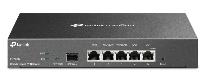 Bộ định tuyến VPN đa mạng Gigabit SafeStream Gigabit TP-LINK TL-ER7206