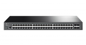 Managed Gigabit Switch 48 Cổng Gigabit và 4 khe 10Gbps SFP+ TP-Link TL-SG3452X