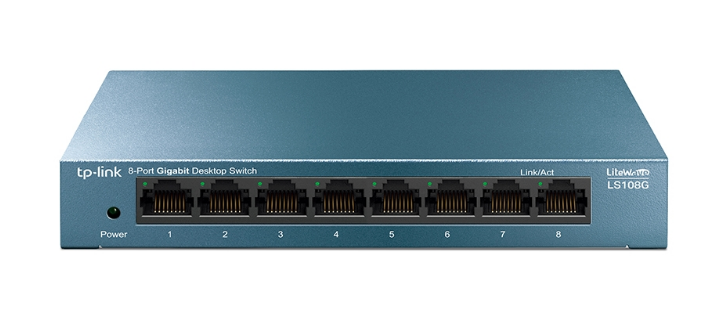 Switch TP-Link LS108G (Gigabit (1000Mbps)/ 8 Cổng/ Vỏ Thép)