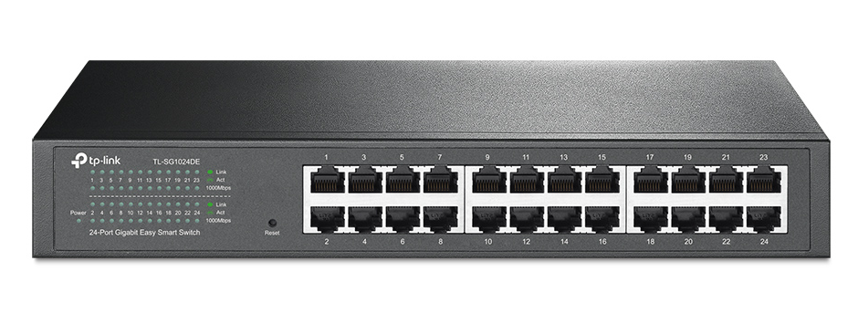 Switch TP-Link TL-SG1024DE (Gigabit (1000Mbps)/ 24 Cổng/ Smart Switch/ Vỏ Thép)