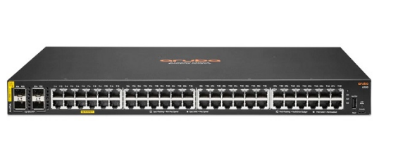 Thiết bị mạng Aruba 6100 48G Class4 PoE 4SFP+ 370W Switch (JL675A)