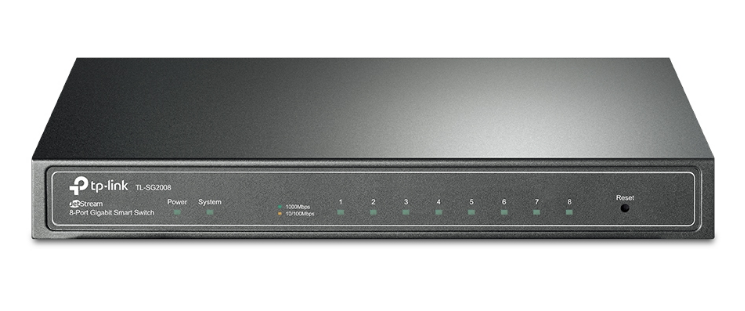 Thiết bị chia mạng TP-Link TL-SG2008 (8-port Pure-Gigabit Desktop Smart Switch/ 8 10/ 100/ 1000Mbps RJ45 ports) Thiết bị chia mạng TP-Link TL-SG2008 (8-port Pure-Gigabit Desktop Smart Switch/ 8 10/ 100/ 1000Mbps RJ45 ports)