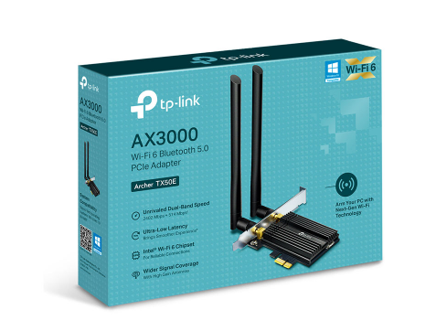 Bộ Chuyển Đổi PCIe Bluetooth 5.0 Wi-Fi 6 AX3000 (Archer TX50E)