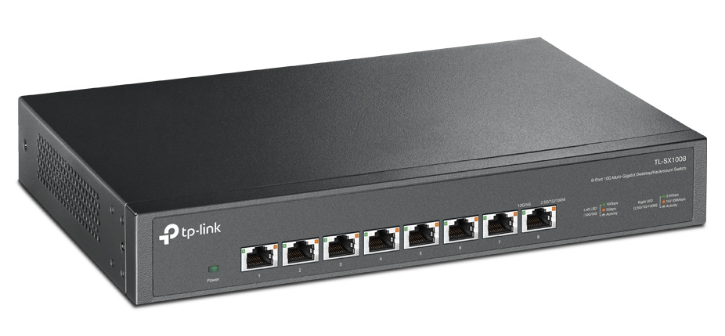 Bộ Chuyển Mạch TP-Link 8-Port 10G Multi-Gigabit Switch TL-SX1008