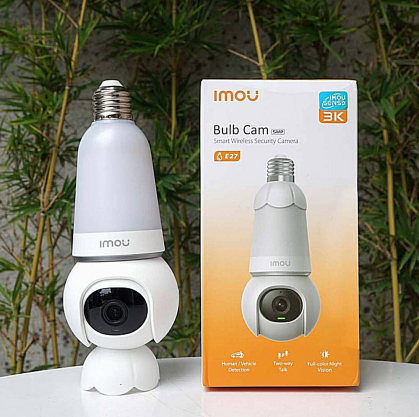 Camera Wifi quay quét bóng đèn 5MP Imou IPC-S6DP-5M0WEB