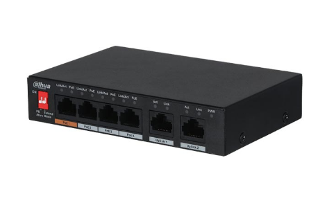 Switch POE 6 cổng DAHUA DH-PFS3006-4ET-60