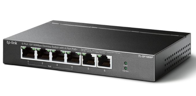 Switch PoE+ TP-LINK TL-SF1006P