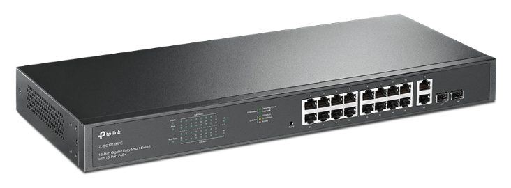 Switch TP-LINK TL-SG1218MPE 18-Port Gigabit with 16-Port PoE+ Easy Smart