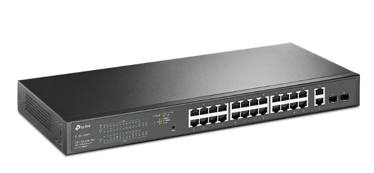 Thiết Bị Mạng Switch TP-LINK 28-Port Gigabit With 24-Port PoE+ Easy Smart PoE TL-SG1428PE