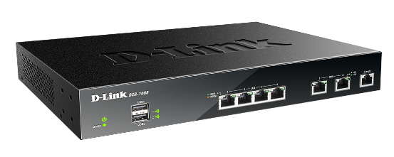 Thiết bị mạng Wired Dual-Wan VPN Service Router D-Link DSR-1000