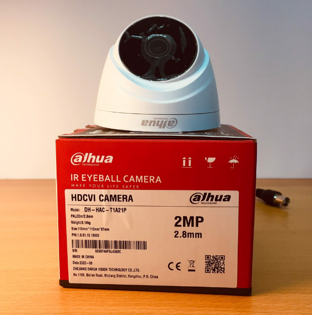 Camera HDCVI Cooper 2MP Dahua DH-HAC-T1A21P