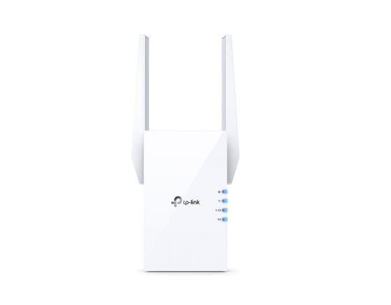 Bộ mở rộng sóng wifi TP-Link RE505X (Chuẩn AX/ AX1500Mbps/ 2 Ăng-ten ngoài/ Wifi Mesh/ 25 User)