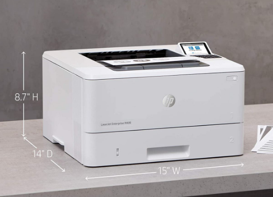 Máy in Laser HP LaserJet Enterprise M406DN (3PZ15A)