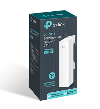 TP Link CPE210 CPE Outdoor 9dBi Tốc Độ 300Mbps Băng Tần 2.4GHz