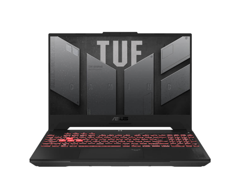 Laptop ASUS TUF Gaming F15 FX507ZV4-LP041W (i7-12700H | 8GB | 512GB | GeForce RTX™ 4060 8GB | 15.6′ FHD 144Hz 100% sRGB | Win 11)
