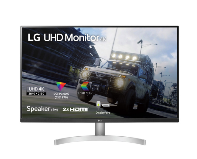 Màn Hình LG 32UN500-W 31.5 inch VA UHD 4K HDR Loa 5W