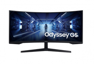 Màn hình Cong Samsung Odyssey G5 LC34G55TWWEXXV 34 inch WQHD 165Hz VA