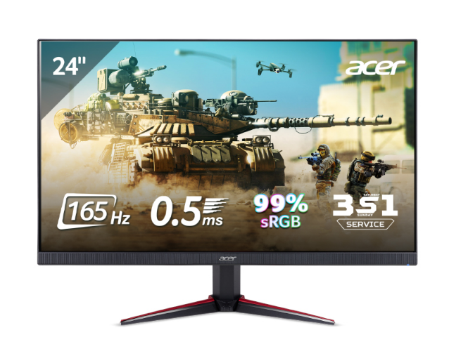 Màn hình Gaming Acer NITRO VG240YS (23.8 inch/ FHD/ IPS/ 165Hz)