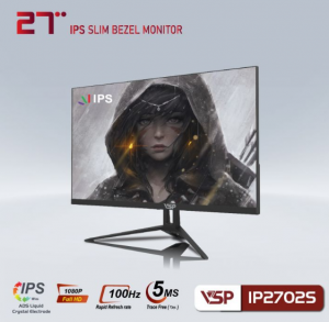 Màn hình LCD 27 inch VSP IP2702S FHD IPS 75Hz Gaming