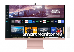 Màn hình thông minh Samsung M80C LS32CM80PUEXXV 31.5 inch 4K VA Hồng