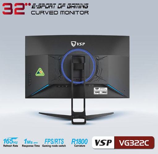 Màn hình VSP VG322C ESport Gaming Cong