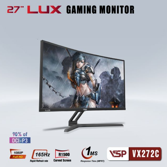 Màn hình VSP VX272C 27inch Cong 165Hz