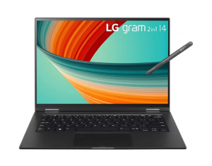 Laptop LG Gram 2 IN 1 2023 14T90R-G.AH55A5 (i5-1340P | 16GB | 512GB | Intel Iris Xe Graphics | 14′ WUXGA 99% DCI-P3 Touch | Win 11)