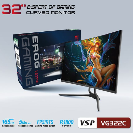 Màn hình VSP VG322C ESport Gaming Cong