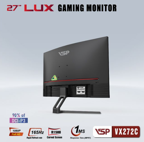 Màn hình VSP VX272C 27inch Cong 165Hz