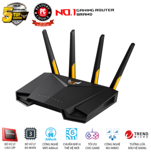 Router ASUS TUF Gaming AX3000 Wi-Fi 6