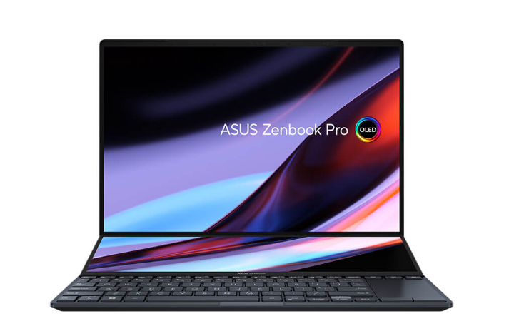 Laptop Asus Zenbook Pro 14 Duo OLED UX8402VU-P1028W (Core i9-13900H | 32GB | 1TB | RTX 4050 6GB | 14.5 inch 2.8K OLED | Cảm ứng | Win 11 | Đen)